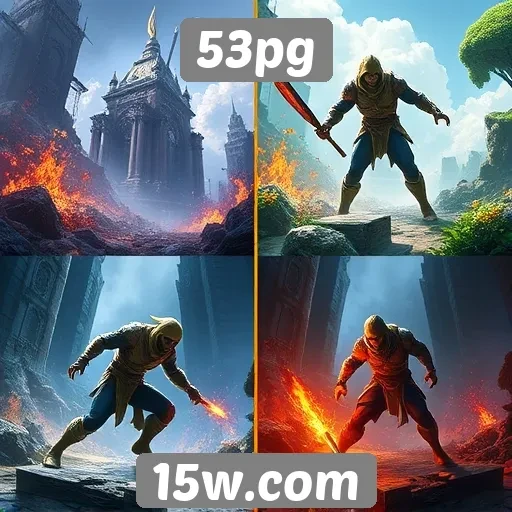 Comparativo de gráficos entre jogos do 53pg